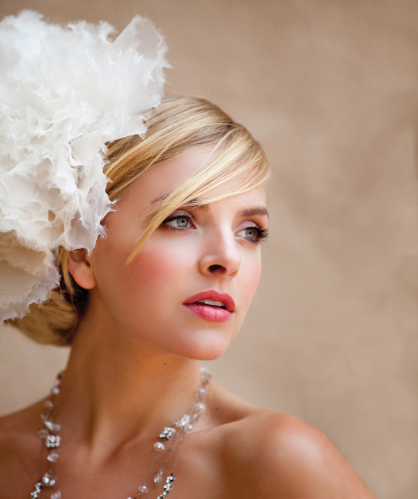 Timeless Beauty at the Races - bridal fashion shoot at the Del Mar racetrack - photo by Seattle based wedding photographers La Vie Photography